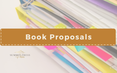 Traditional publishing houses don’t buy non-fiction books; they buy book proposals