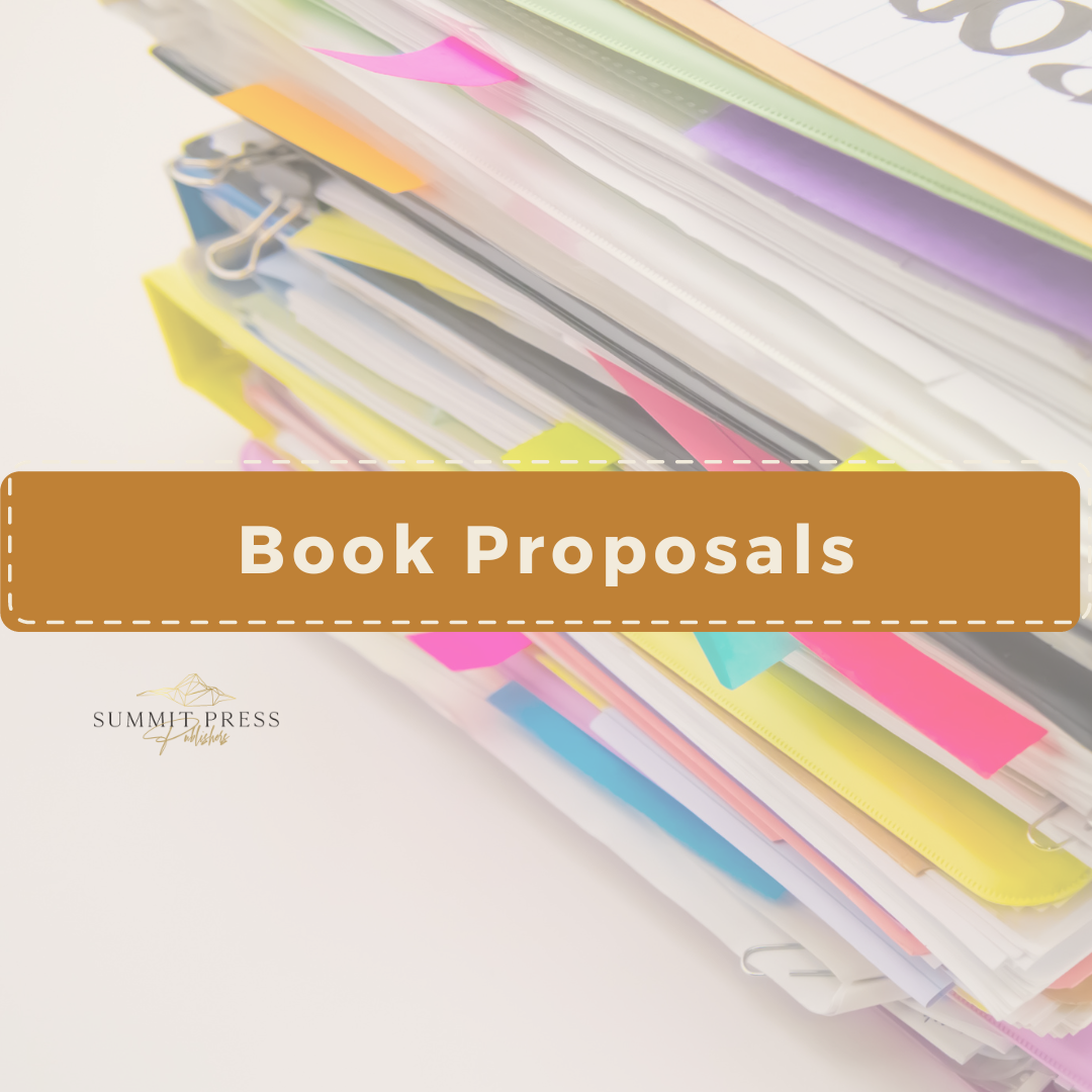 Pile of book proposals