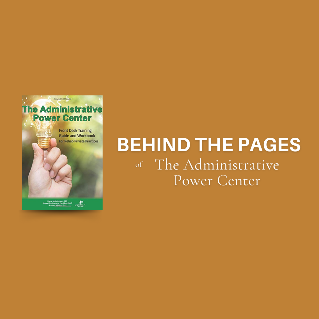 Front Desk Training Guide And Workbook For Rehab Private Practices