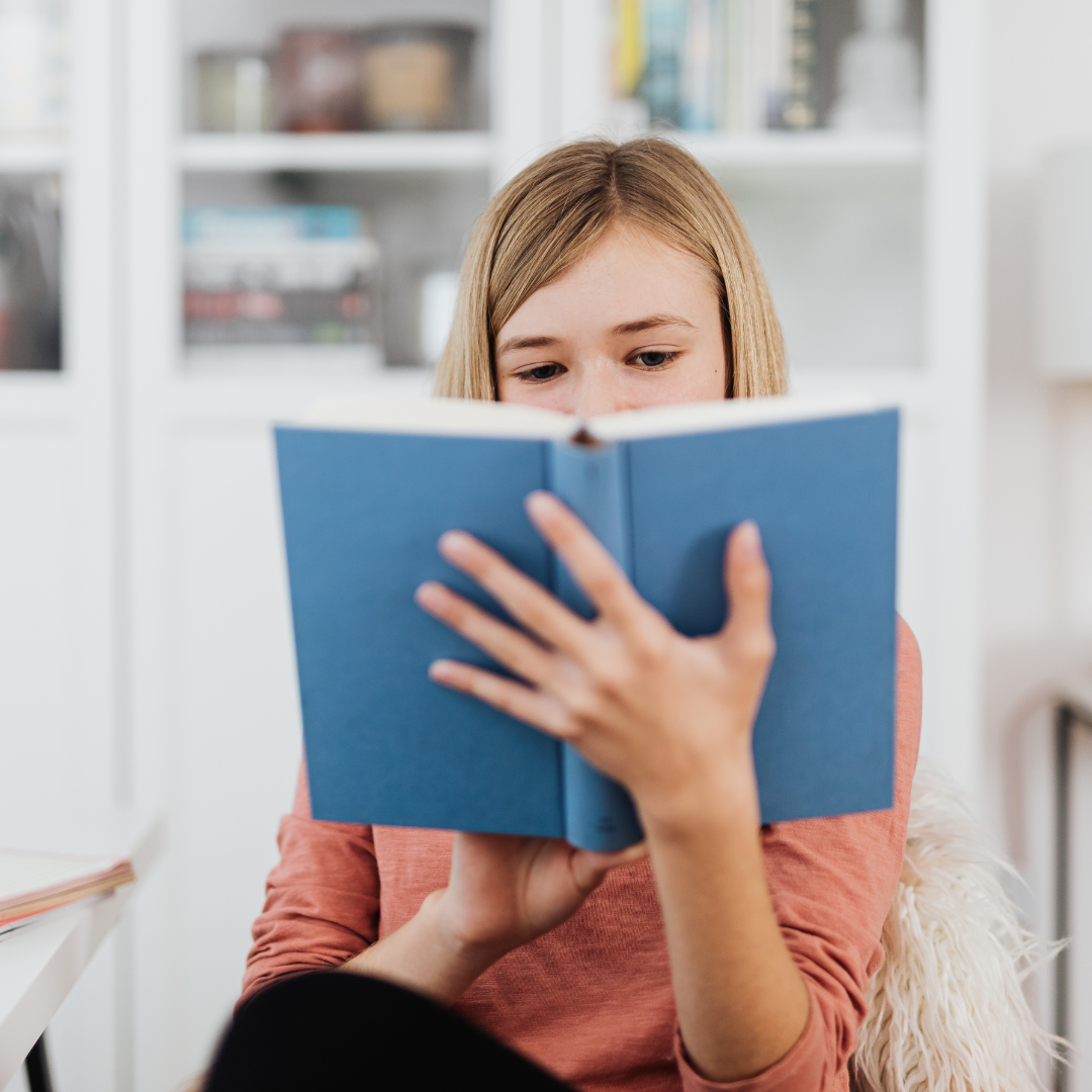 Photo of a new book being read by a reader
