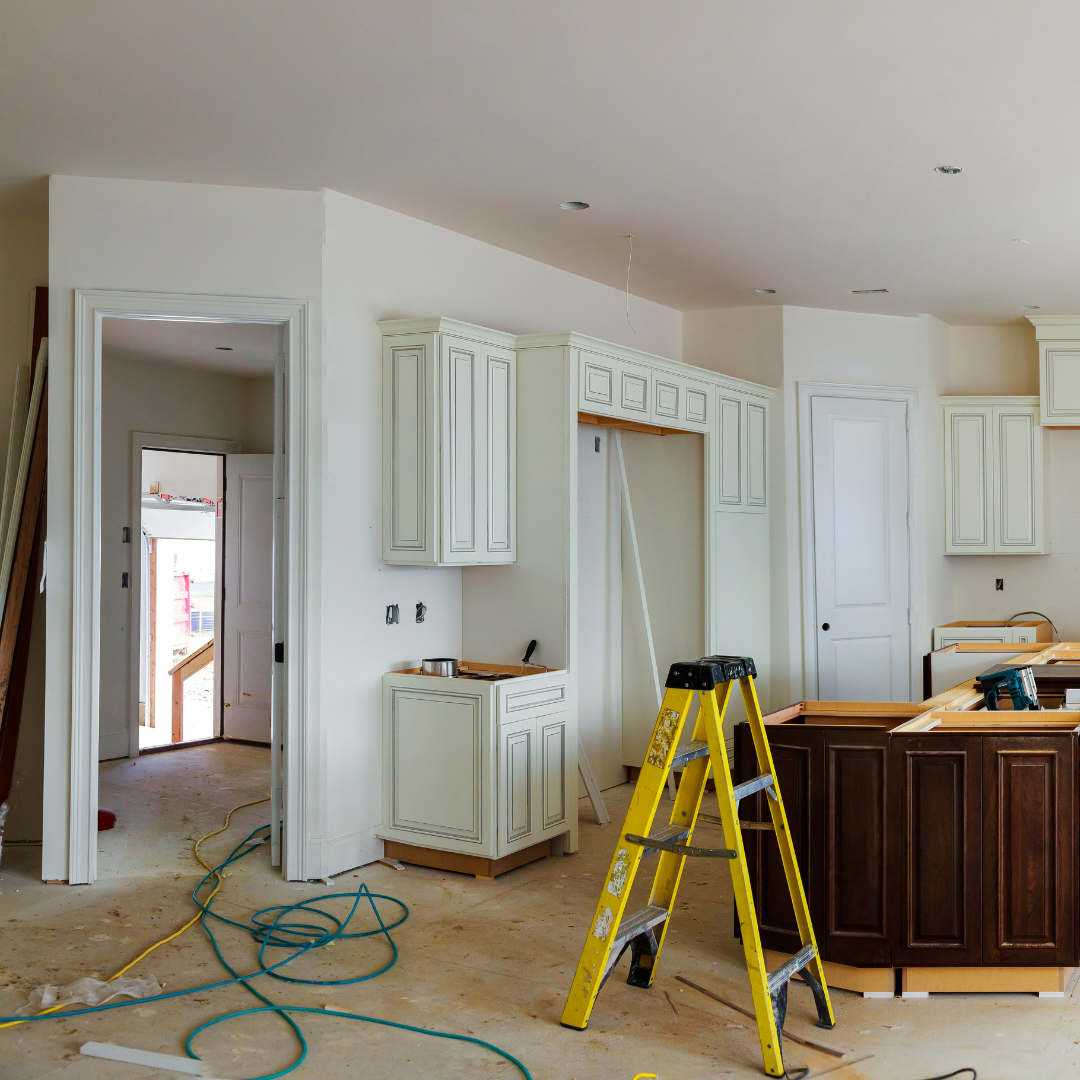 The Project From Hell Photo of a kitchen being renovated
